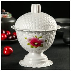 Вазочка для варенья Альтернатива «Мозаика. Маки», 300 мл Alternativa