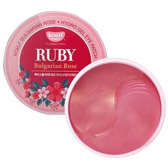 Патчи для глаз с болгарской розой Koelf Hydro Gel Ruby & Bulgarian Rose Eye Patch