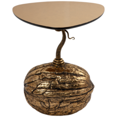 Столик декоративный Царский орех Золото Bogacho