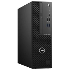 Настольный компьютер DELL Optiplex 3080 SFF (3080-9797) Intel Core i3-10105/8 ГБ/256 ГБ SSD/Intel UHD Graphics 630/Windows 10 Pro черный