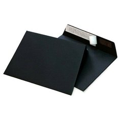 Конверт цветной С4 (229х324) Черный Курт