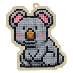 Алмазная мозаика на дереве Подвеска «Коала», 8,7x9,5 см, Гранни Wood