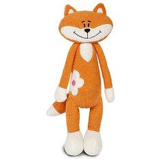 MaxiToys Мягкая игрушка «Лисичка», с цветочком, 33 см