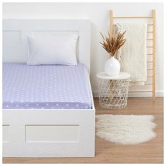 Простыня на резинке LoveLife "Нежное утро" 200*200*25 см, 100% хлопок, поплин, 125 г/м² 6260461