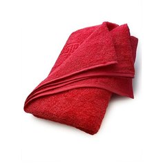 Полотенце пляжное банное 100*180 Красное Ashgabat Dokma Toplumy