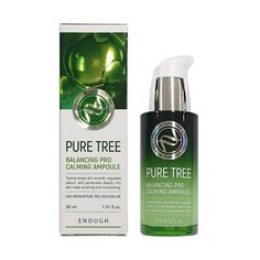 Сыворотка чайное дерево Pure Tree Balancing Pro Calming Ampoule 30мл Enough