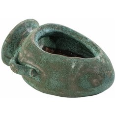 Кашпо Nobilis Marco керамика "S-green Jar", 39х23хH23 см