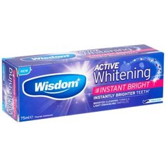 Зубная паста Wisdom Active Whitening Instant Bright