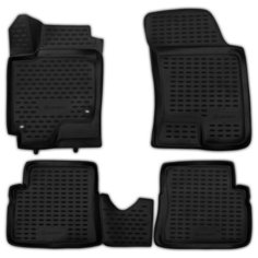 Коврики 3D в салон HYUNDAI Getz 2002->, 4 шт. (полиуретан) Element