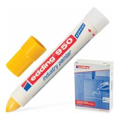 Маркер-паста для промышленной маркировки EDDING 950, 10 мм, желтый, E-950/5