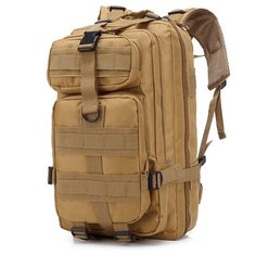 Рюкзак туристический/рюкзак походный/тактический рюкзак (цвет хаки) Noname
