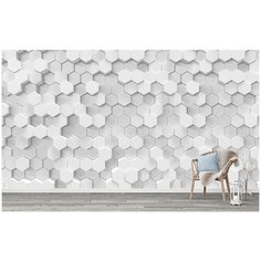 M01805 Фотообои Флизелиновые с виниловым покрытием 3Д "Плитка" 500х270 см Barton Wallpapers