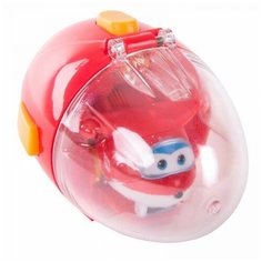 Самолет Auldey Super Wings Джетт в яйце (YW710661), 6.6 см, красный