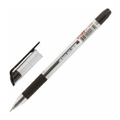 Ручка шариковая Staff Profit (0.35мм, черный цвет чернил, масляная основа, грип) 36 уп. (142989)
