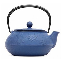 Чугунный чайник IWACHU для чайной церемонии 0,65л синий
