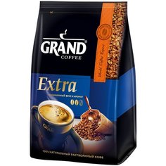 Кофе растворимый GRAND Extra сублимированнный, пакет 500г ГРАНД