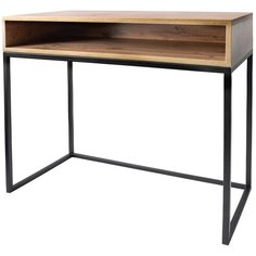 Туалетный столик СТ Сканди, Дуб/черный Make Mebel