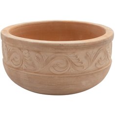 Кашпо Nobilis Marco терракота "Mterra Daycuc Rownd", D28xH14 см