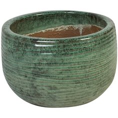 Кашпо Nobilis Marco керамика "Jade Round", D28хH17 см