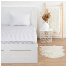 Простыня на резинке LoveLife "Марокко" 200*200*25 см, 100% хлопок, поплин, 125 г/м² 6260448