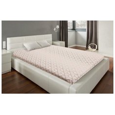 Простыня Этель "Сетка" 200*220 см, 100% хлопок, бязь, 125 г/м² 4765086