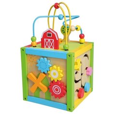 Развивающая игрушка Edufun Куб разноцветный