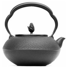 Чугунный чайник нанбу текки IWACHU 1,3л 1,6кг традиционный