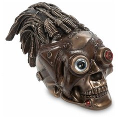 WS-187 Статуэтка в стиле Стимпанк Череп Veronese