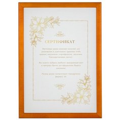 Фоторамка Mpa А4 21х29.7 см, клен