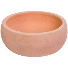 Кашпо Nobilis Marco терракота "Terra Round", D24хH10 см