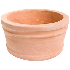Кашпо Nobilis Marco терракота "Terra Round", D23хH11 см