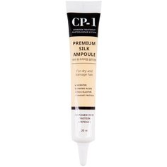Esthetic House Несмываемая сыворотка для волос с протеинами шёлка CP-1 Premium Silk Ampoule, 20 мл