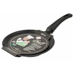 Биол Сковорода блинная с прямым краем Шеф индукция Д240 с пласт.ручкой