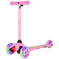 Самокат City-Ride Мила колеса PU 110/76 розовый