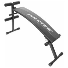 Скамья для пресса Омега с изгибом с ножкой (Черный) Формула здоровья