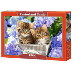 Пазл Castorland 1500 "Два котёнка"