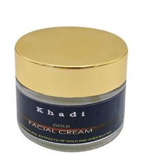 Массажный крем для лица "Золото и масло Ши" KHADI INDIA, 50 г
