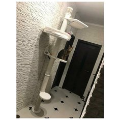 Когтеточка MYSNOOPY Comfort-3С (200 см),цвет белый белые подушки