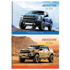 Альбом для рисования А4, 24л ArtSpace "Авто. Off-road adventures" (100 г/кв.м) 18шт. (А24сп_14476)