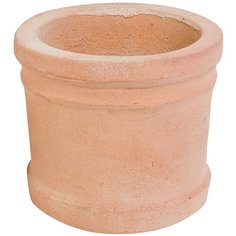 Кашпо Nobilis Marco терракота "Terra Cylinder", D12хH10 см