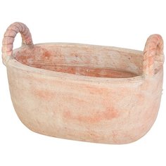 Кашпо Nobilis Marco терракота "Terra Basket", 28х16хН18 см