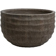 Кашпо Nobilis Marco конкрит Nobilis Marco "Palm Round", D36хH20 см