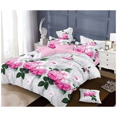 Постельное белье Mercury Home Весна-1 Евро Макси Поплин