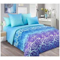 Постельное белье Mercury Home «Фрея» 2 СП с европростыней Перкаль