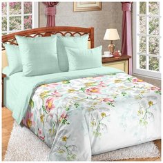 Постельное белье Mercury Home Орхидеи Евро Перкаль