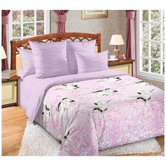 Постельное белье Mercury Home «Журавли» Евро Макси Перкаль