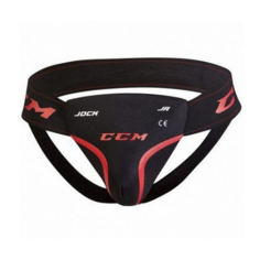 Бандаж-раковина Mad Guy Jock JR (размер Стандартный, цвет Черный/красный)