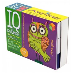 Настольная игра Айрис-Пресс IQ Кубики. Силуэты (27490)