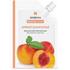 Маска-скраб для лица / BEAUTY TREATS Apricot sugar scrub mask 25 мл Ses Derma