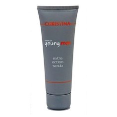 Скраб активного действия Christina Forever Young Men Extra Action Scrub, 75 мл